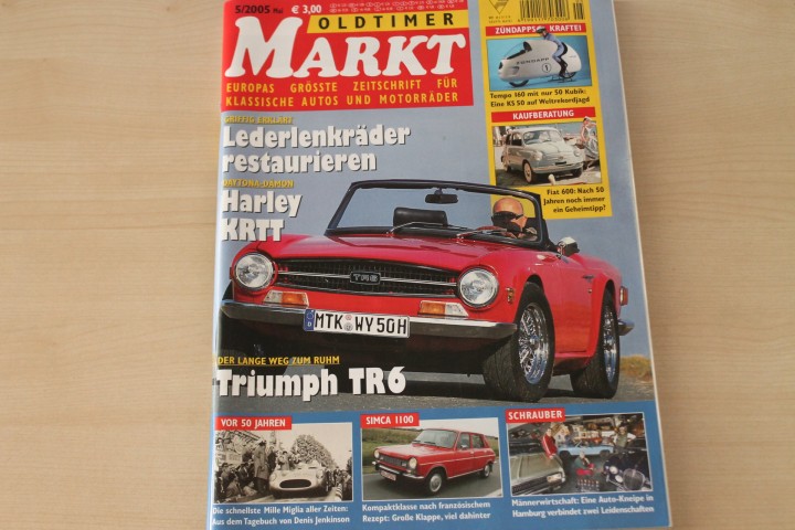 Deckblatt Oldtimer Markt (05/2005)